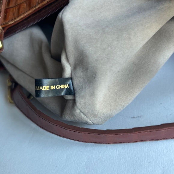 Brahmin Tan Brown Leather Handbag Shoulder Bag - Picture 15 of 15